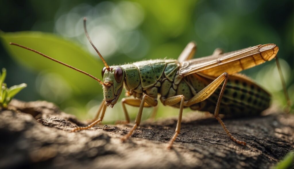 what do crickets eat in nature