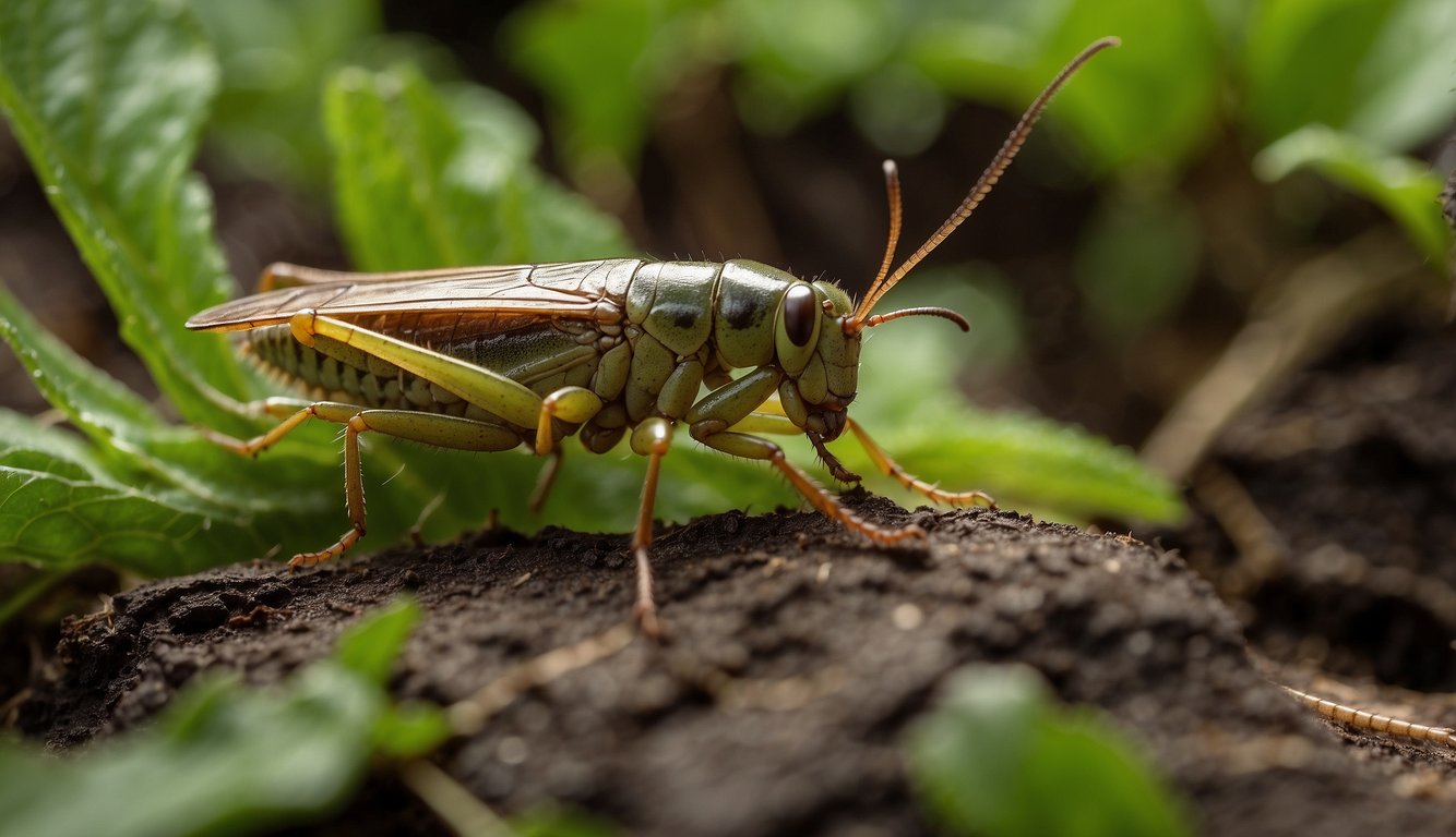 what do crickets eat